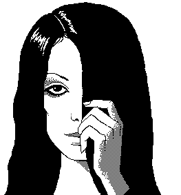 Gif animé gothique monstre